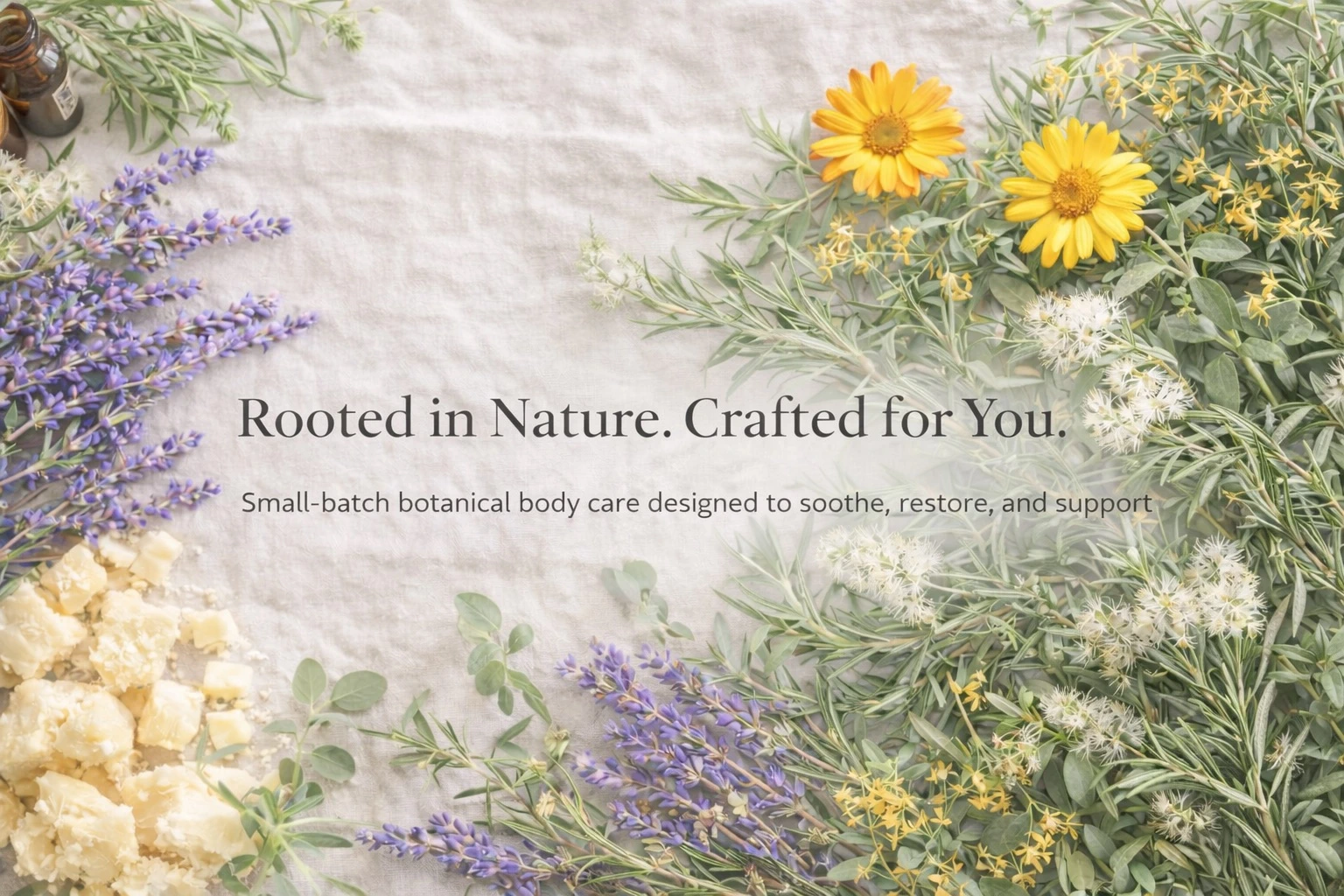 Rooted in Nature light banner